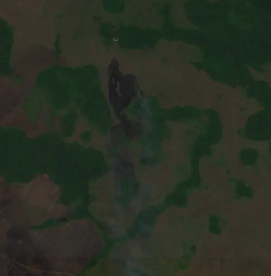 After — Municipio San Joaquin (Sentinel-2, 2026-10-08)
