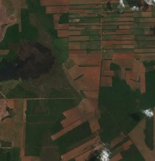 Después — Municipio San Miguel de Velasco (Sentinel-2, 2026-10-13)