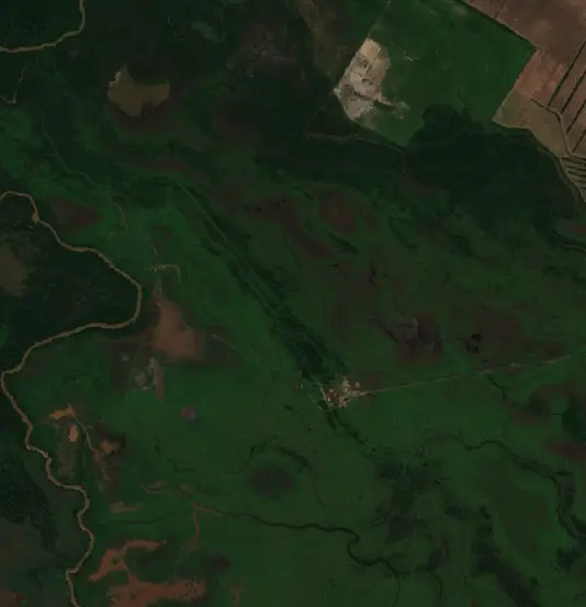 Antes — Municipio Santa Rosa del Sara (Sentinel-2, 2026-08-12)