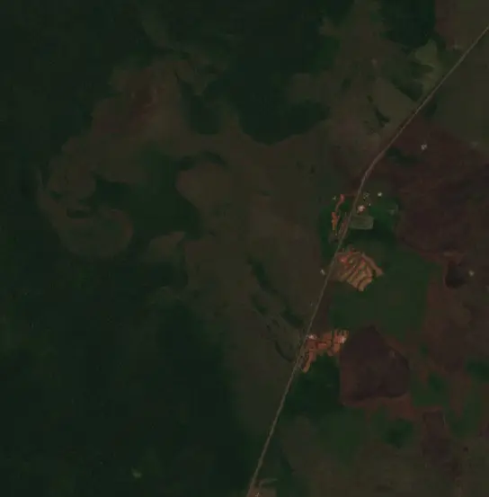 Después — Municipio Exaltación (Sentinel-2, 2026-09-14)