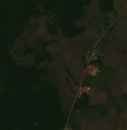 Antes — Municipio Exaltación (Sentinel-2, 2026-08-12)