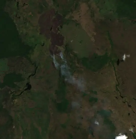 Después — Municipio Baures (Sentinel-2, 2026-10-05)