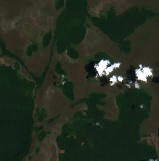After — Municipio Magdalena (Sentinel-2, 2026-10-21)