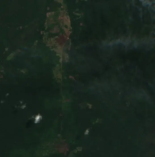 Después — Guayaramerín (Sentinel-2, 2026-09-14)