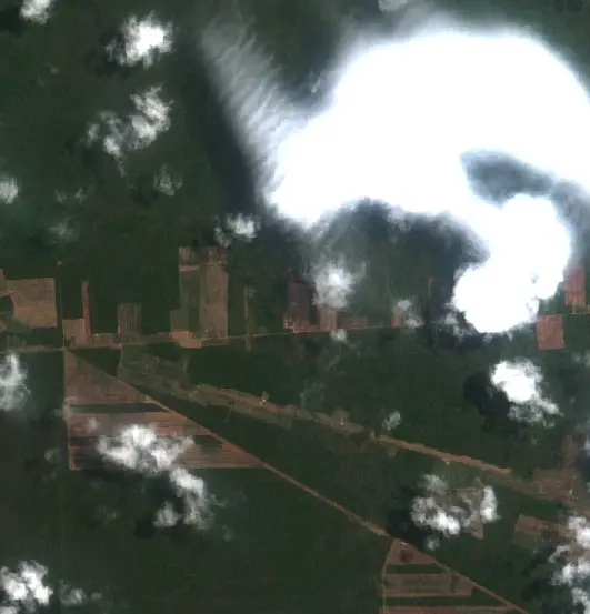 Después — San José de Chiquitos (Sentinel-2, 2026-10-12)