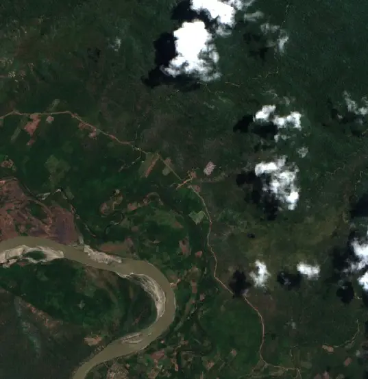 Después — Municipio Palos Blancos (Sentinel-2, 2026-10-14)