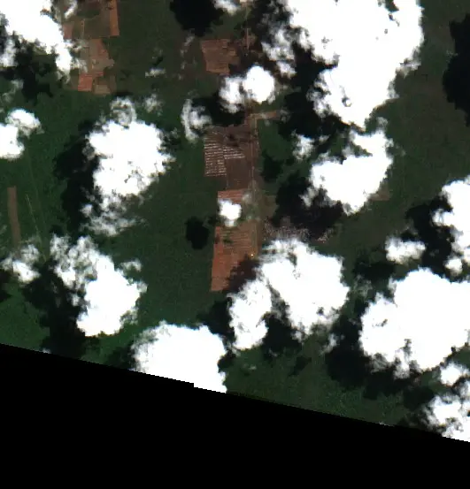 After — San José de Chiquitos (Sentinel-2, 2026-10-02)