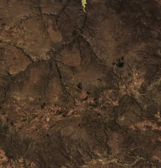 After — Arbieto (Sentinel-2, 2026-09-14)
