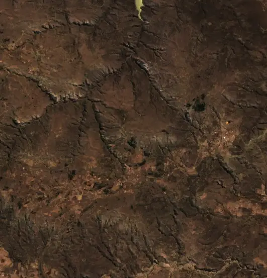 Before — Arbieto (Sentinel-2, 2026-08-05)
