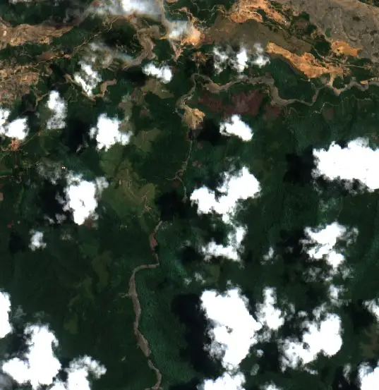 After — Municipio Mapiri (Sentinel-2, 2026-10-12)