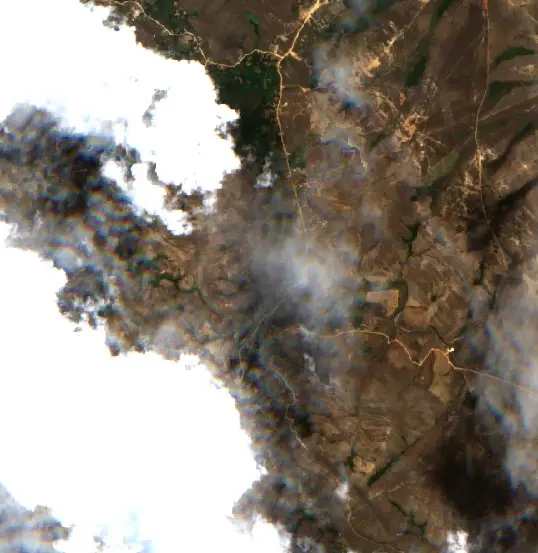 Después — Municipio Apolo (Sentinel-2, 2026-09-22)