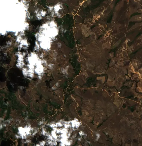 Antes — Municipio Apolo (Sentinel-2, 2026-08-28)