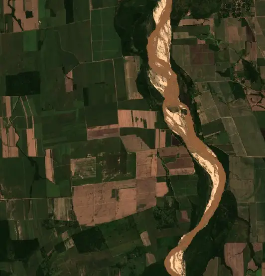 Antes — Municipio Mineros (Sentinel-2, 2026-09-03)