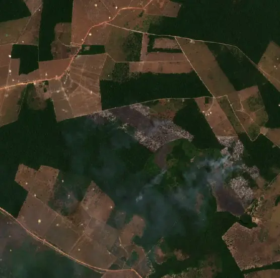 Depois — Senador José Porfírio (Sentinel-2, 2026-10-04)