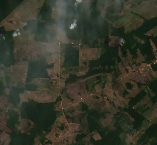 After — Curuá (Sentinel-2, 2026-09-30)