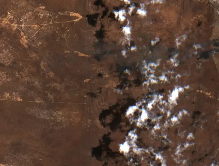 After — Buritirama (Sentinel-2, 2026-10-12)