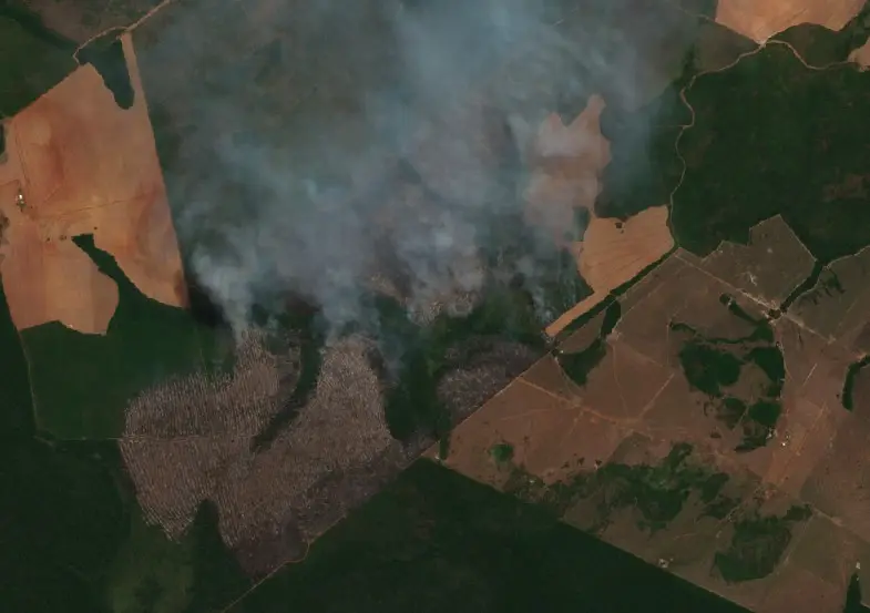 After — Marcelândia (Sentinel-2, 2026-09-14)