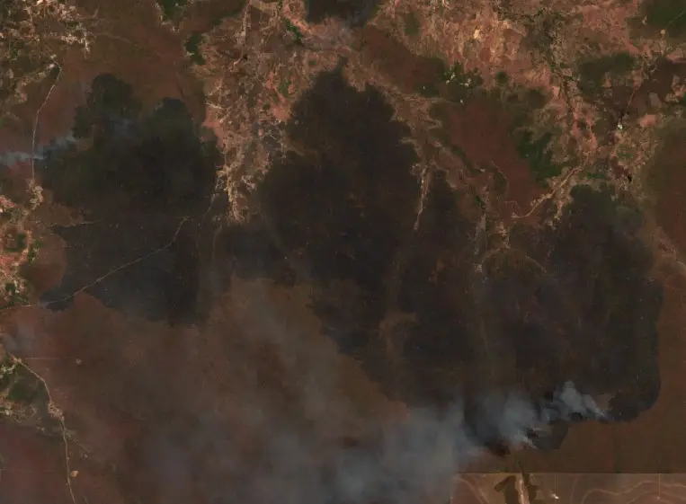 After — Floriano (Sentinel-2, 2026-09-22)