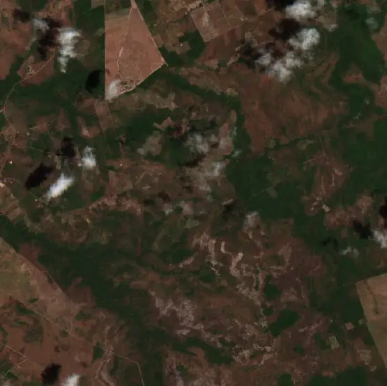 Depois — Matões do Norte (Sentinel-2, 2026-10-20)