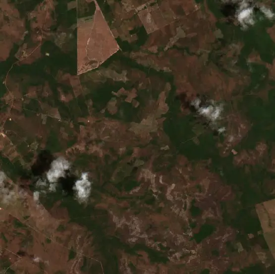 Antes — Matões do Norte (Sentinel-2, 2026-10-17)