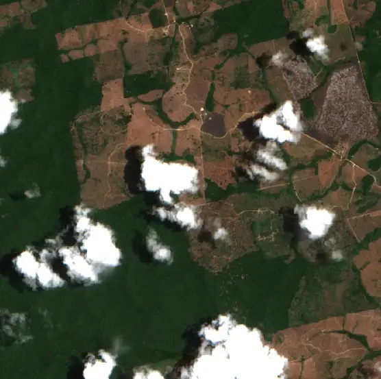 After — Pacajá (Sentinel-2, 2026-10-03)