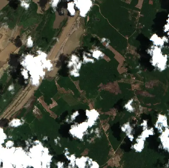 After — Parintins (Sentinel-2, 2026-10-02)