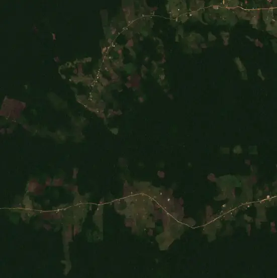 After — Cruzeiro do Sul (Sentinel-2, 2026-10-10)