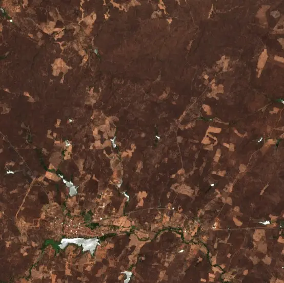 Antes — Tauá (Sentinel-2, 2026-10-17)
