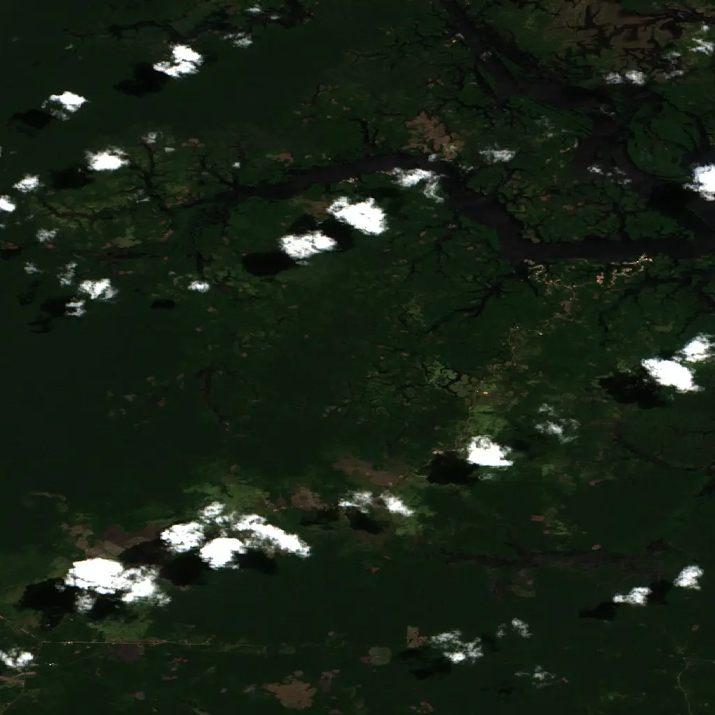 Before — Manacapuru (Sentinel-2, 2026-08-09)