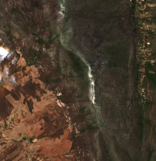 After — Monte Azul (Sentinel-2, 2026-10-01)