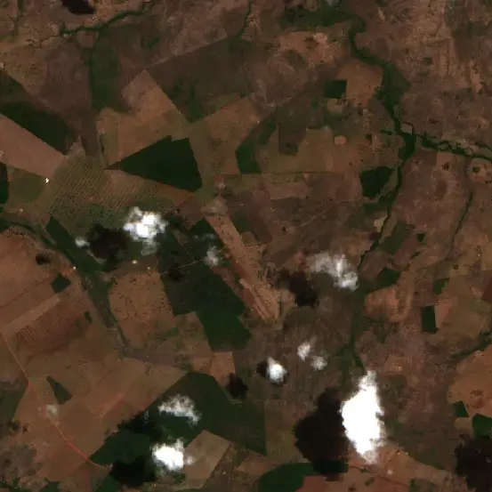 After — Sítio Novo (Sentinel-2, 2026-09-08)