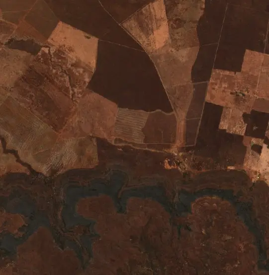 After — Serra do Ramalho (Sentinel-2, 2026-09-04)
