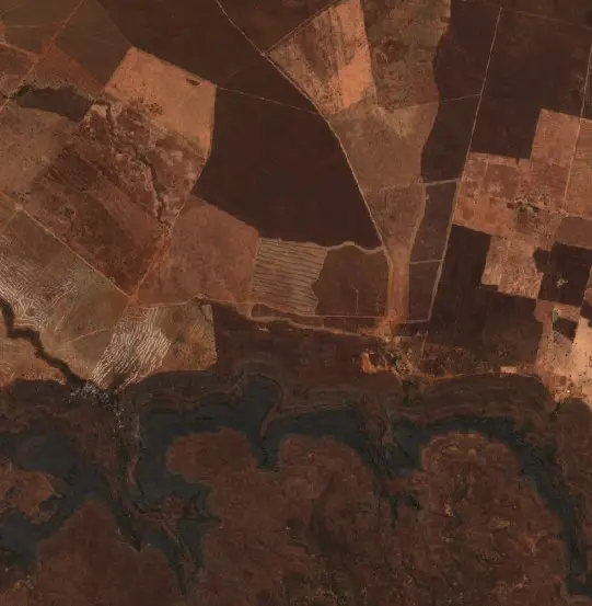Before — Serra do Ramalho (Sentinel-2, 2026-08-28)