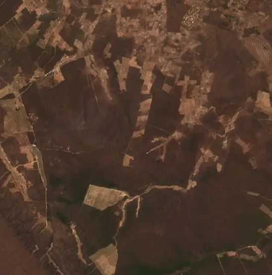 Depois — Mansidão (Sentinel-2, 2026-10-22)