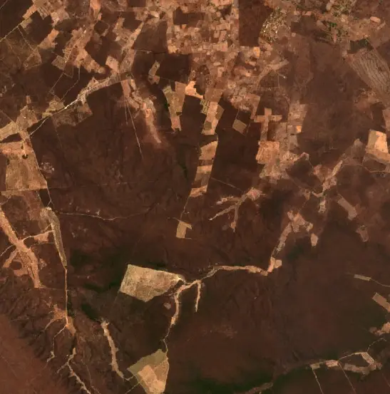 Antes — Mansidão (Sentinel-2, 2026-10-12)