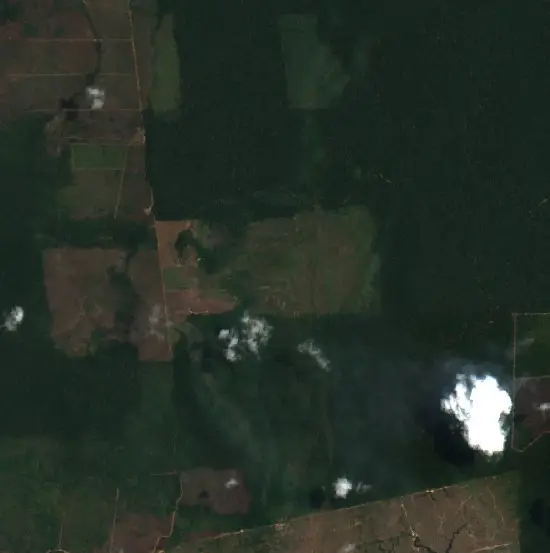 After — Lábrea (Sentinel-2, 2026-09-24)