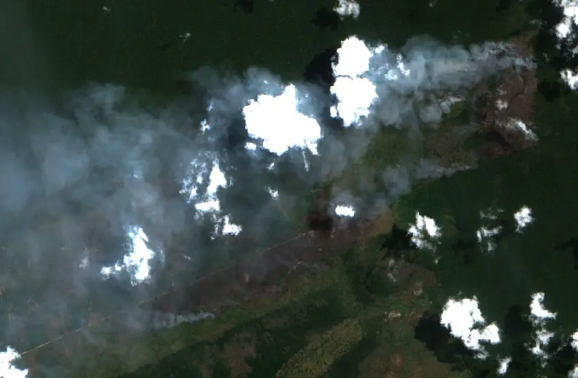 After — Novo Aripuanã (Sentinel-2, 2026-09-13)