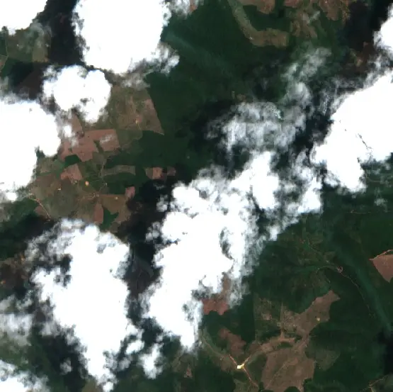 After — Brejo de Areia (Sentinel-2, 2026-10-03)