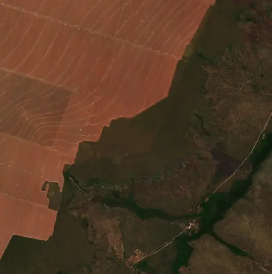 After — Gilbués (Sentinel-2, 2026-09-17)