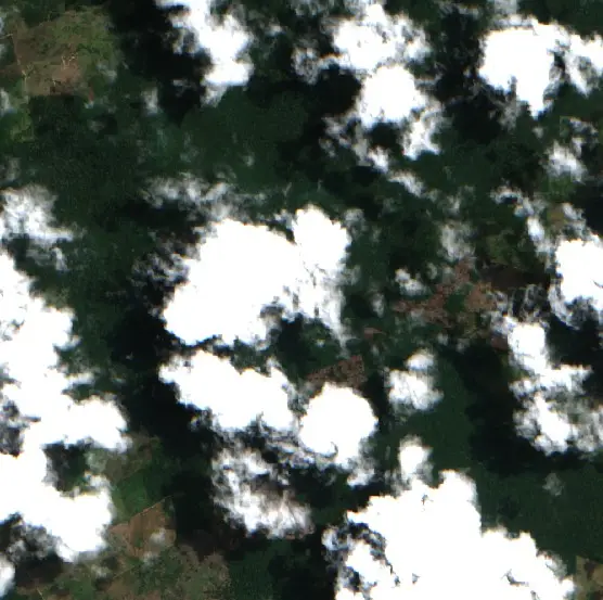 After — Monte Alegre (Sentinel-2, 2026-09-07)