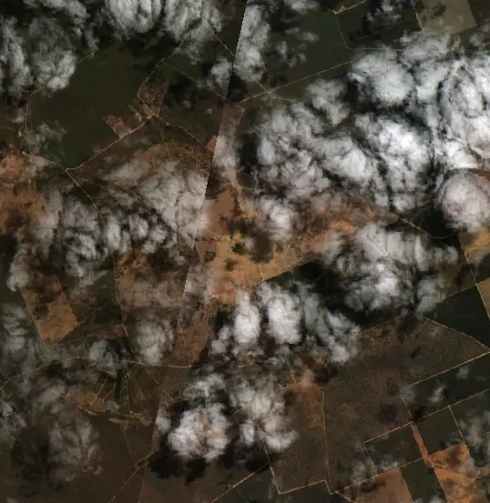 Depois — Montezuma (Sentinel-2, 2026-09-14)