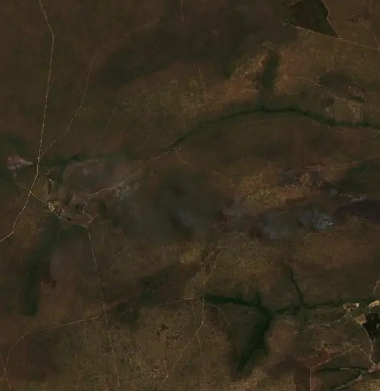 After — Montezuma (Sentinel-2, 2026-10-09)