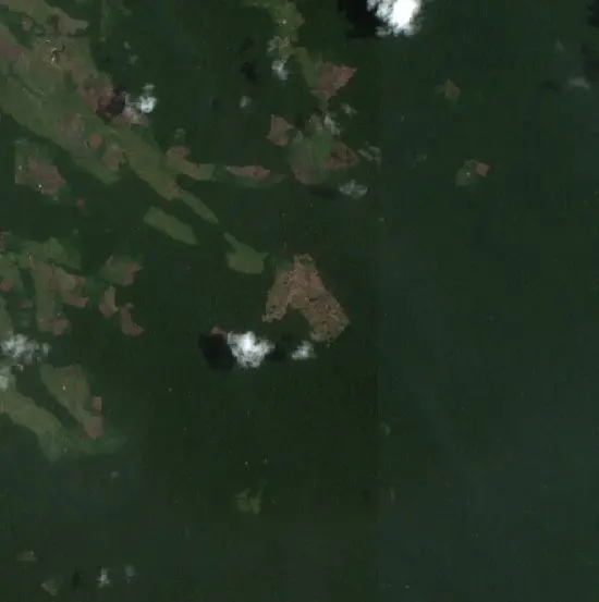 After — Tarauacá (Sentinel-2, 2026-10-15)