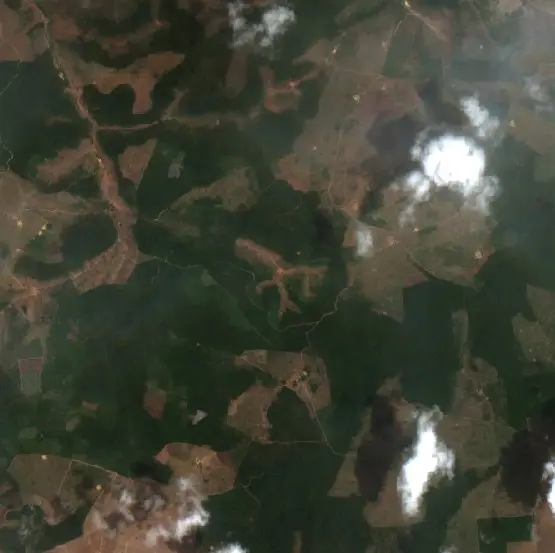 After — Brejo de Areia (Sentinel-2, 2026-10-20)