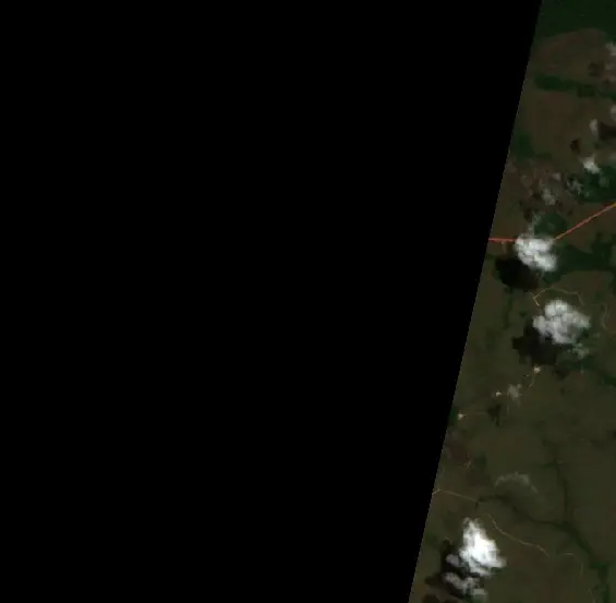 Before — Mazagão (Sentinel-2, 2026-08-25)