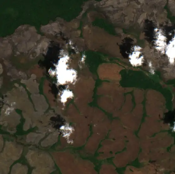 Depois — Oriximiná (Sentinel-2, 2026-10-22)