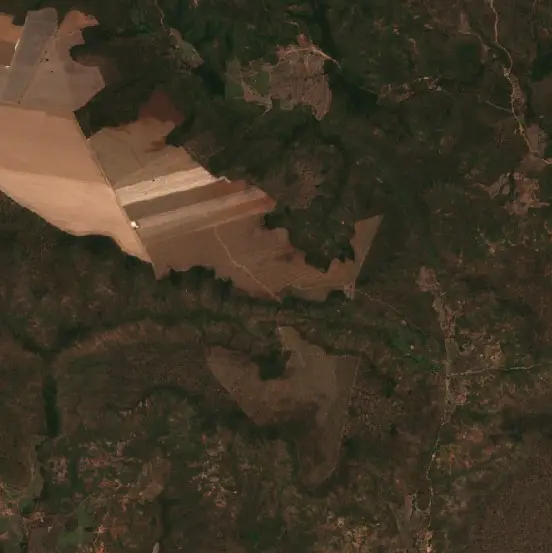 After — São Domingos do Azeitão (Sentinel-2, 2026-09-10)