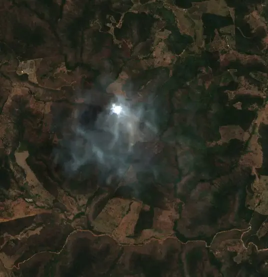 After — Divisópolis (Sentinel-2, 2026-10-14)