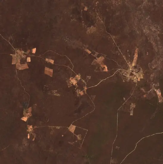 Antes — Avelino Lopes (Sentinel-2, 2026-10-07)