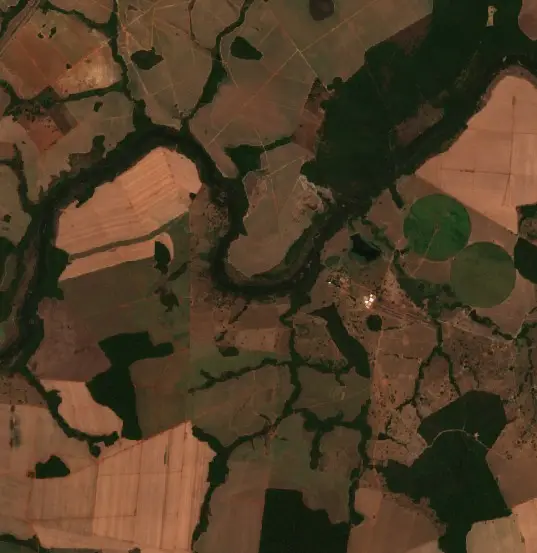 Depois — Nova Glória (Sentinel-2, 2026-09-10)